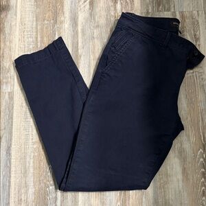 Banana Republic Dark Blue Girlfriend Fit Pants